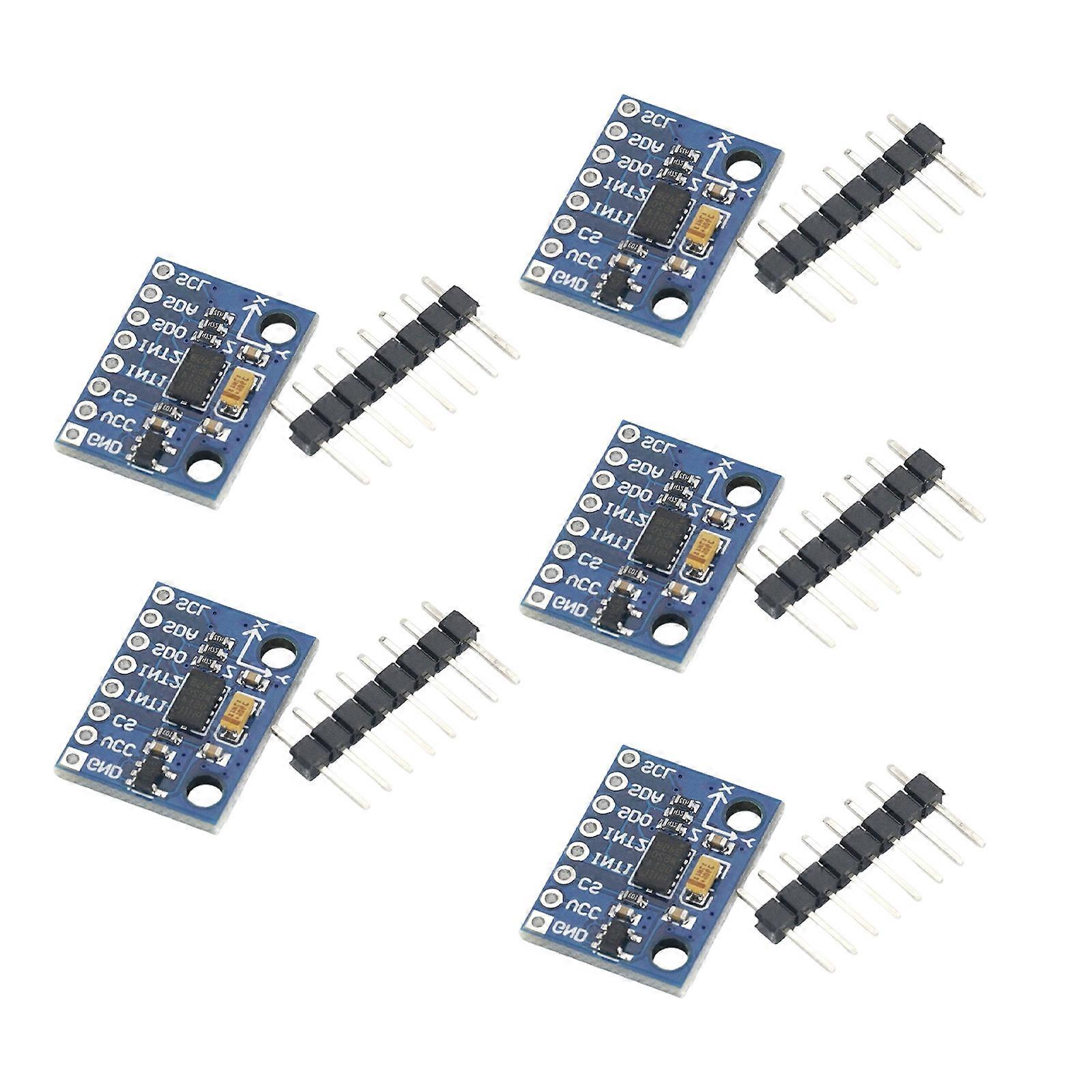 1/3/5Pcs GY-291 ADXL345 Digital Acceleration Sensory Module with Triple Tilt Measurement Triaxial Accelerometer Multicolor