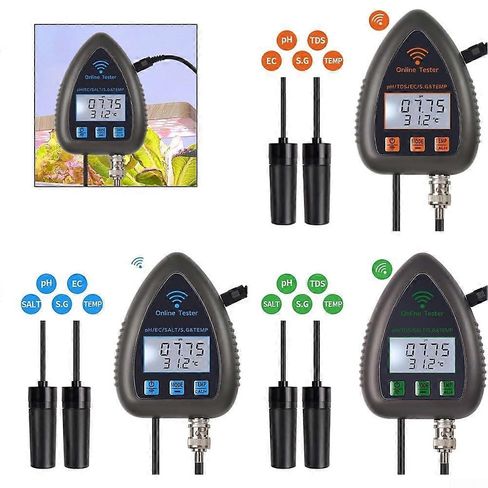 WiFi Water Tester For pH Management In Aquatic Systems With Smart Features