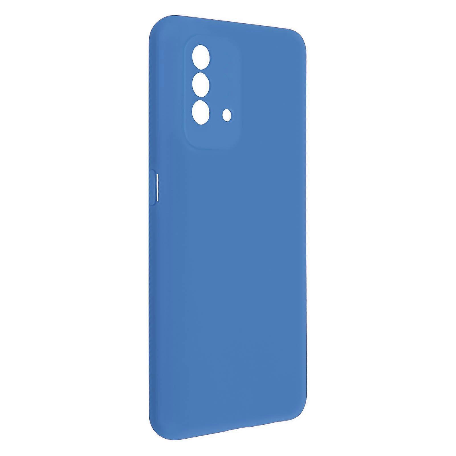 Soft-Touch Case for Oppo A74 in Semi-Rigid Non-Slip Silicone, Blue
