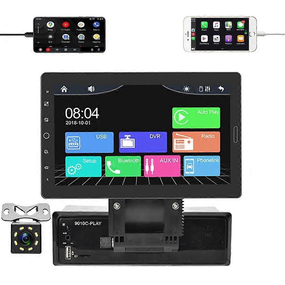 10.1 inch Car MP5 Player, Style: Standard+8 Light Camera Standard+8 Light Camera