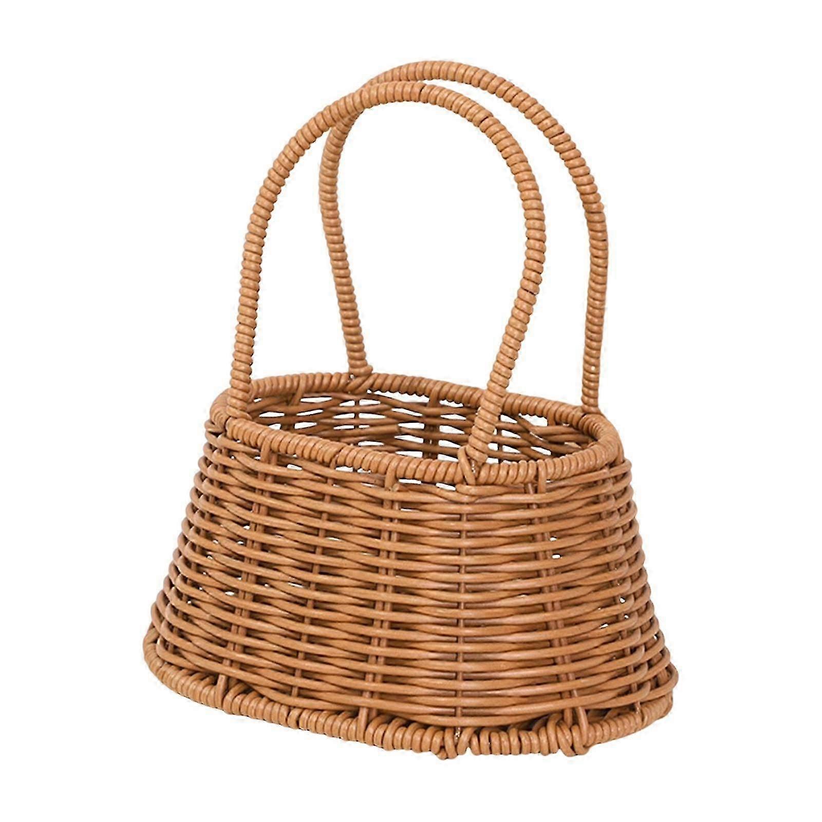 Wall Hanging Basket Organizer with Handle, Organizing Daily Necessities