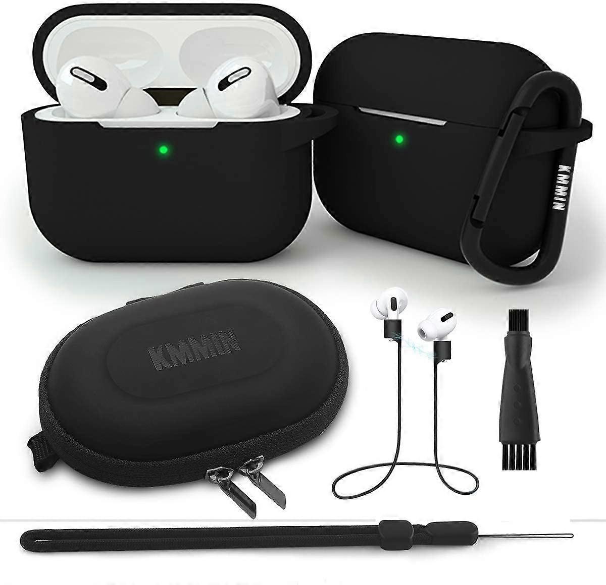 Compatible with AirPods Pro Case, Silicone Cover for Compatible with AirPods Pro 2019, Shockproof & Scratch-Resistant