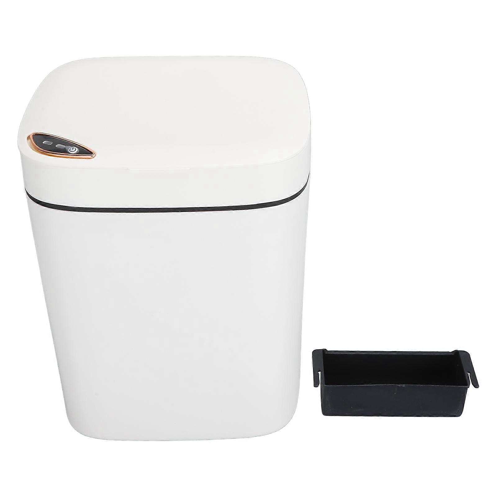 Smart Trash Can Multifunction Waterproof Motion Sensor Automatic Garbage Can with Lid for Bathroom