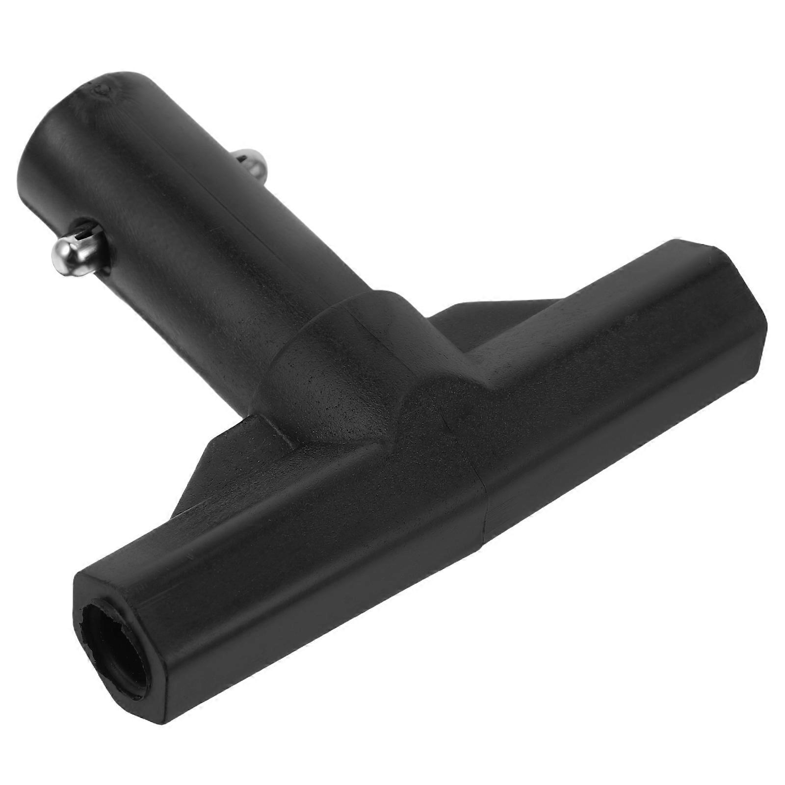 Trampoline T Connector for Protective Pole Cover and Stability