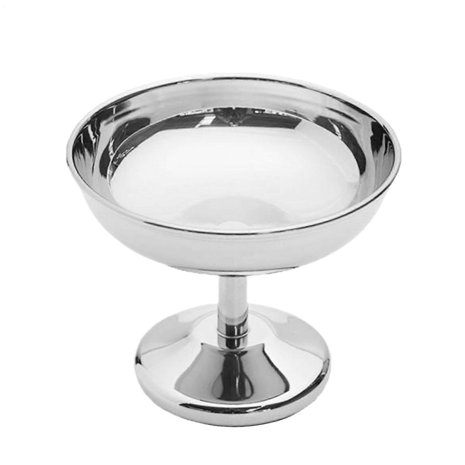 Stainless Steel Ice Cream Bowls Set of 2 for Dessert, Sundae, Salad, Pudding, Snacks