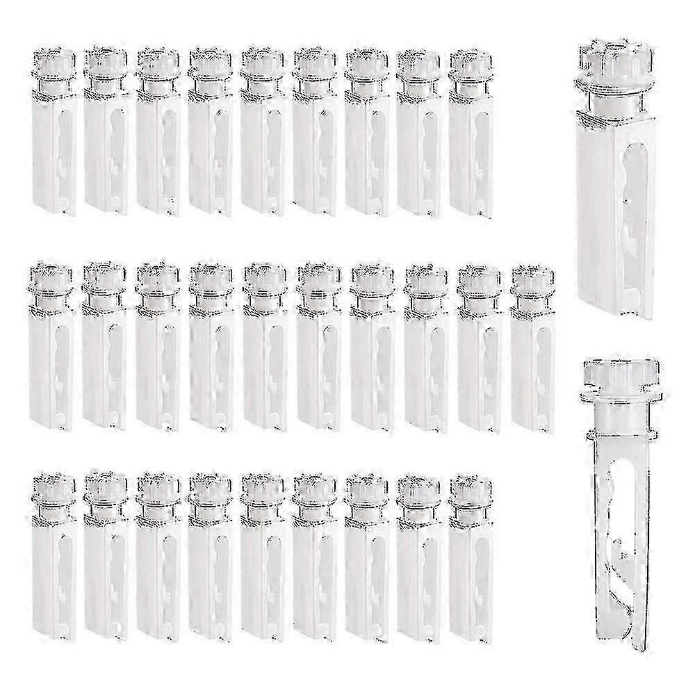 Vertical Blind Replacement Stems in White - 30 Pack