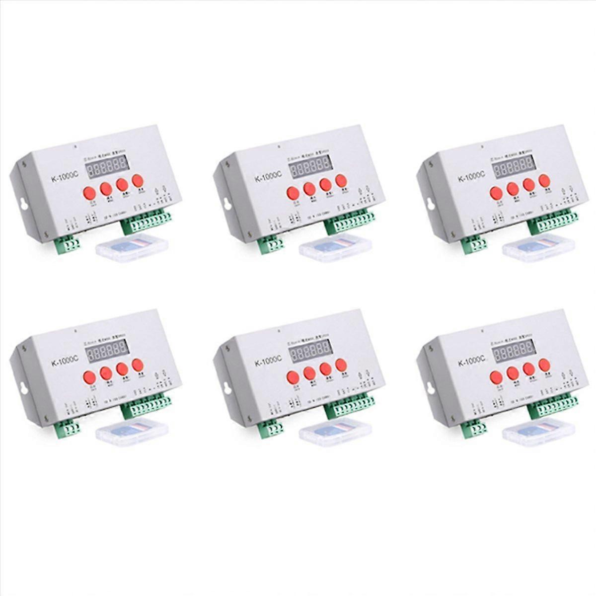 6X K-1000C Controller K1000C WS2812B WS2811 APA102 T1000S WS2813 LED 2048 Pixel Program Controller D
