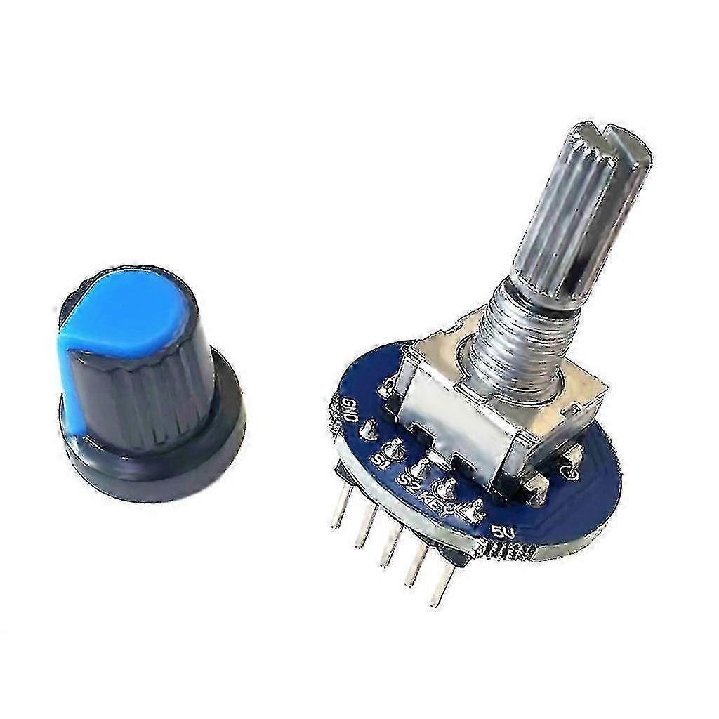 Rotary Encoder Modules Board With Plastic Cap For Arduino