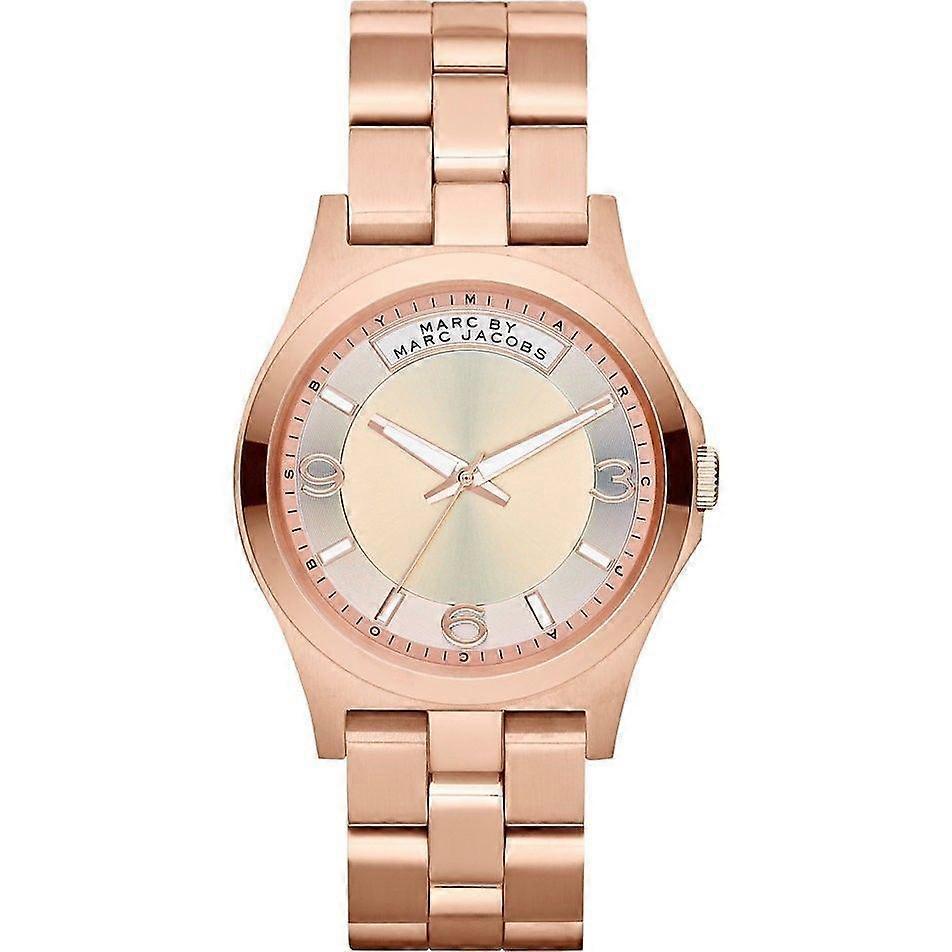 Marc By Marc Jacobs Watch Baby Dave Rose Gold MBM3232