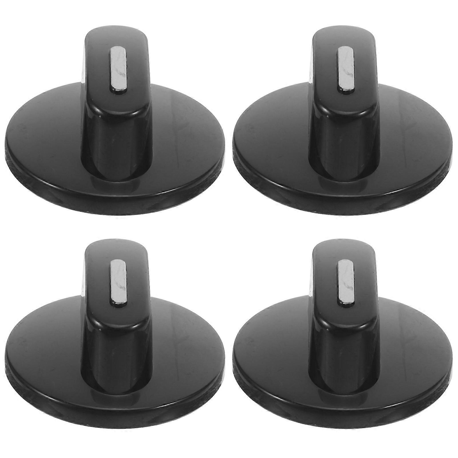 Electric Range Burner Knob Plastic Replacement for Oven Control 4Pcs
