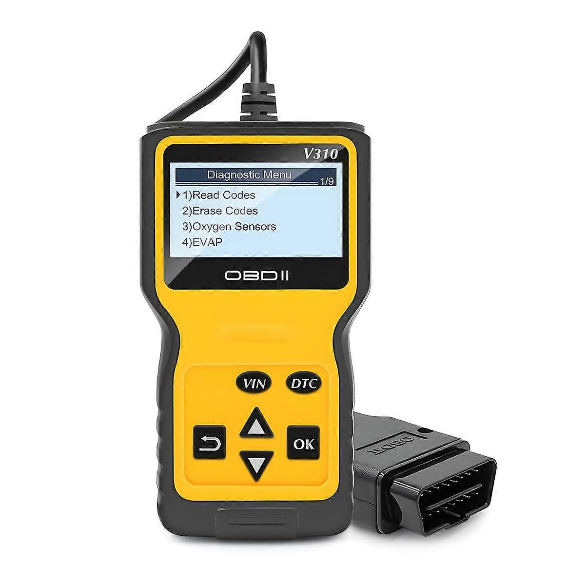 OBD2 Scanner Code Reader for Car Check Engine with Full System Diagnostics and Broad Compatibility