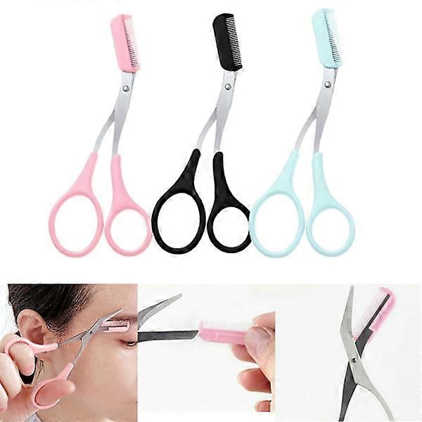 Perfect Eyebrows with Eyebrow Scissors Black
