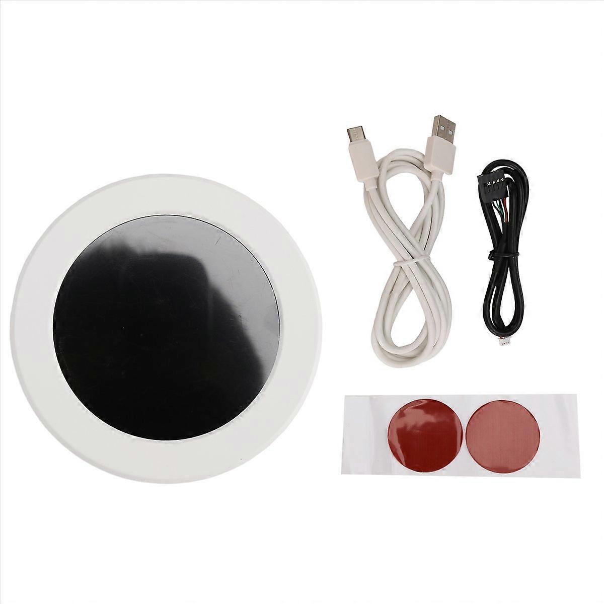 2,1 inch LCD CPU-temperatuurmonitor voor pc, wit