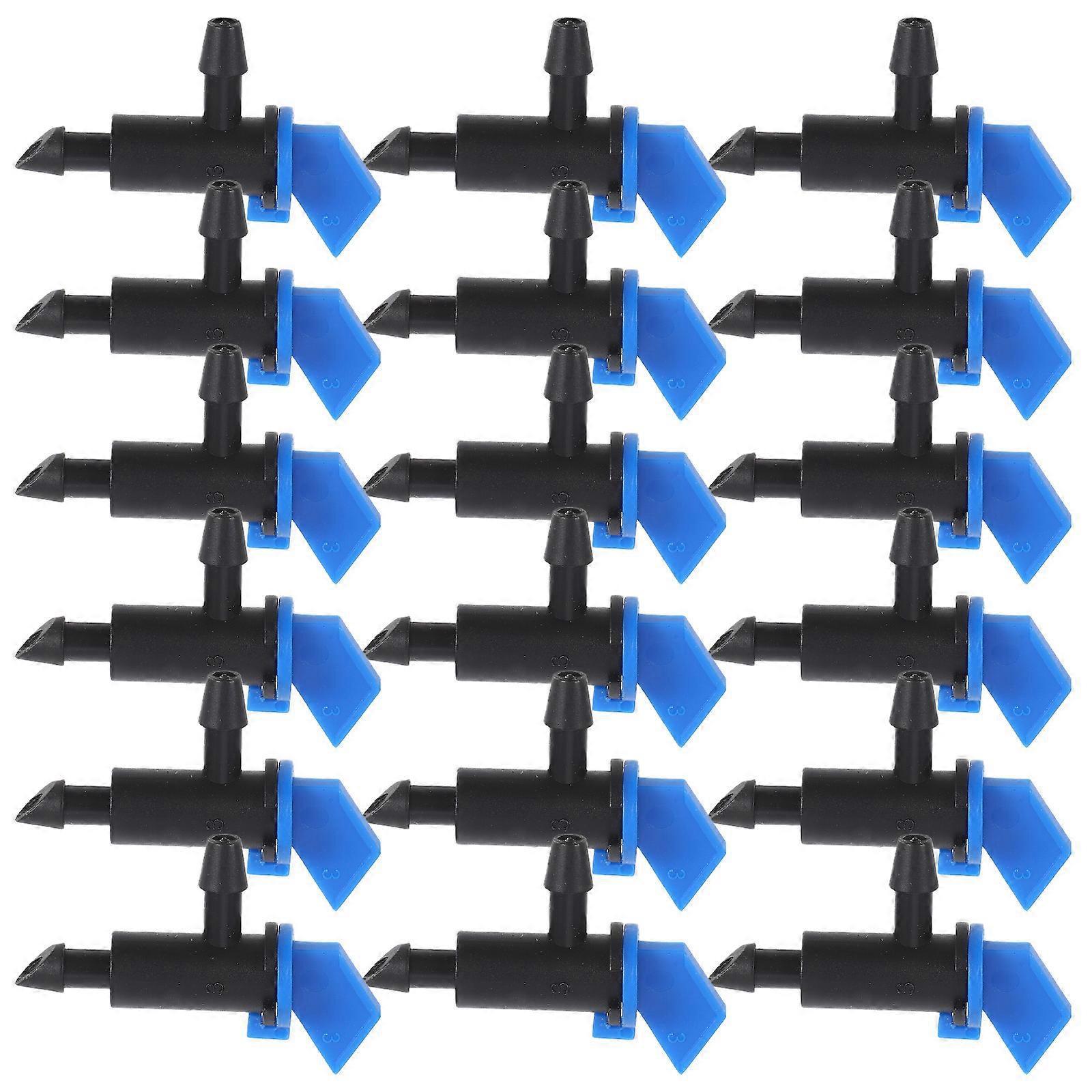 Irrigation Dripper Water Control Emitters for Garden Plants 50Pcs Kit