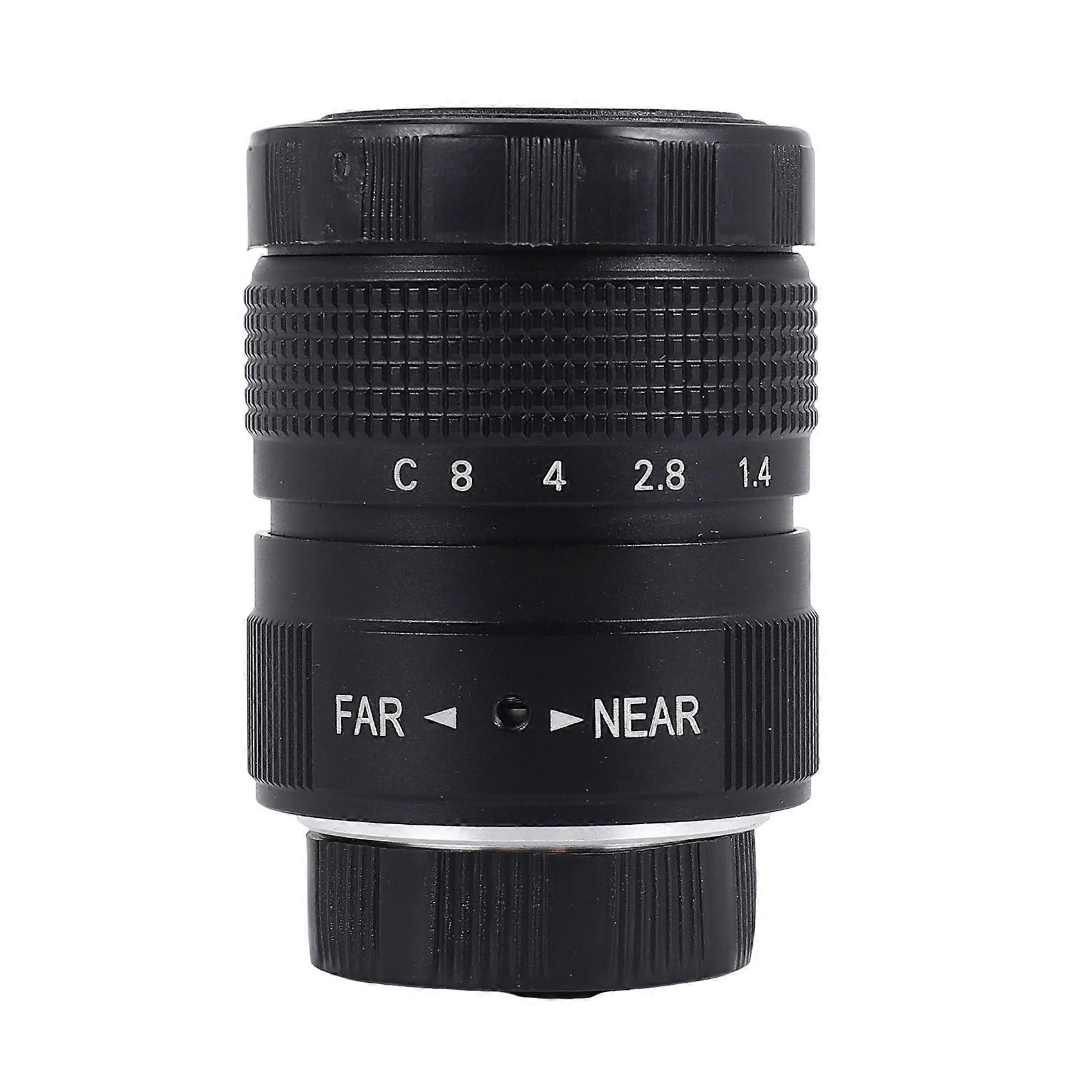 Black 25mm F1.4 CCTV Lens