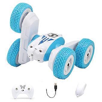 Mini 2.4G RC Car Double-Sided Stunt Drift Rolling Remote Control Off-road Car Children Boys Toy