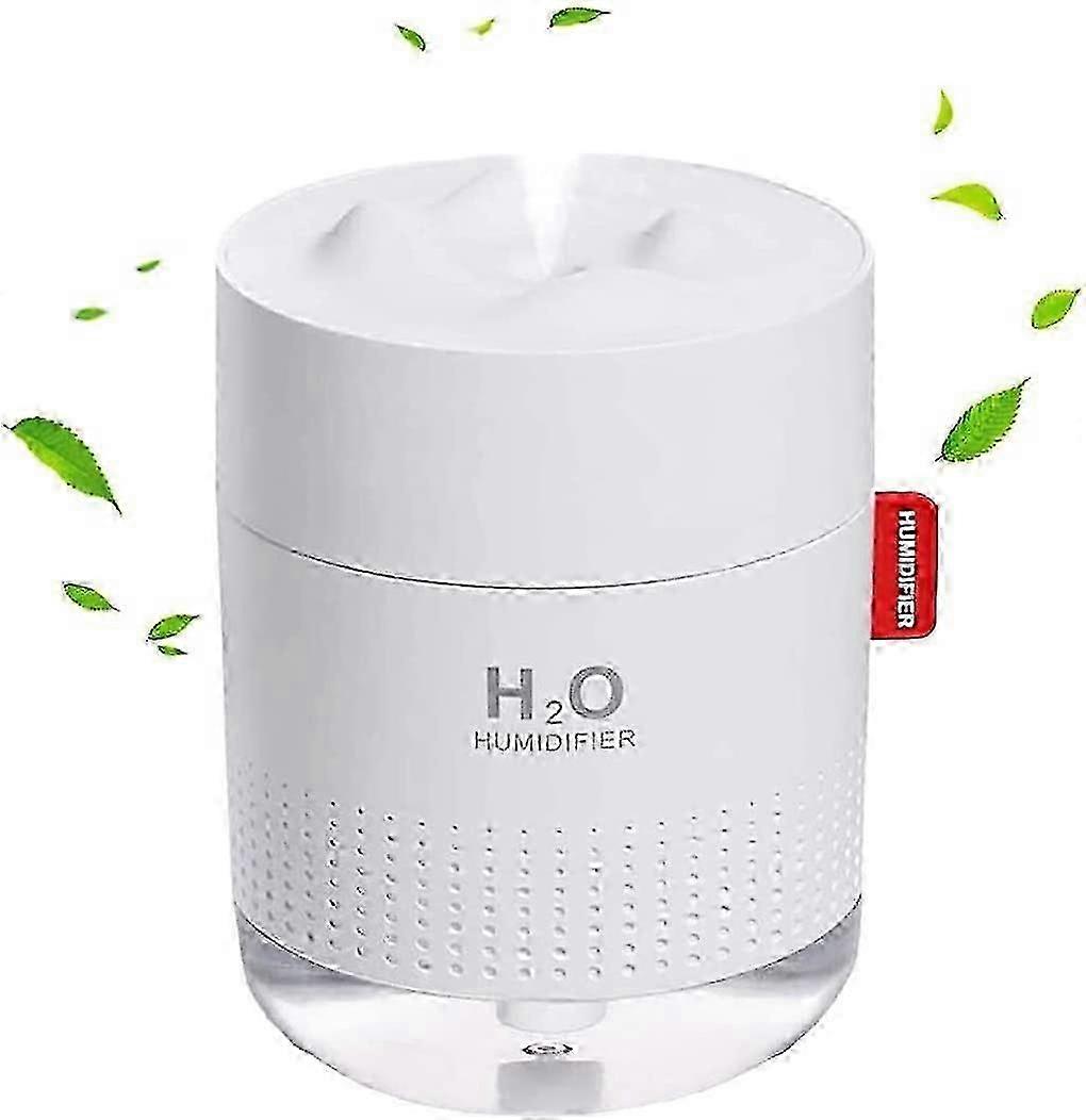 Personal Humidifier for Office, 500ML Portable with Night Light Feature