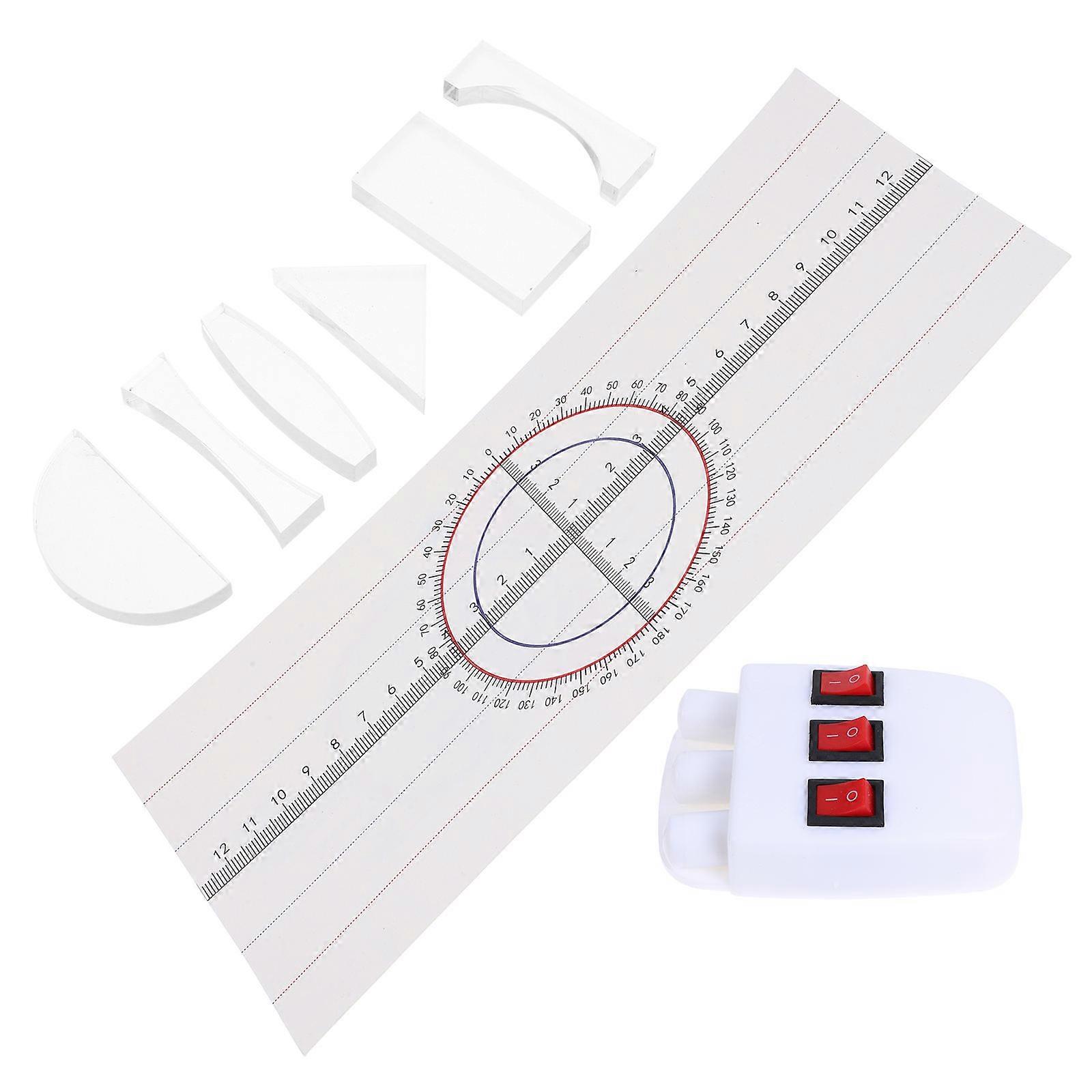 Physical Optics Experiment Kit for School Using Light Reflection