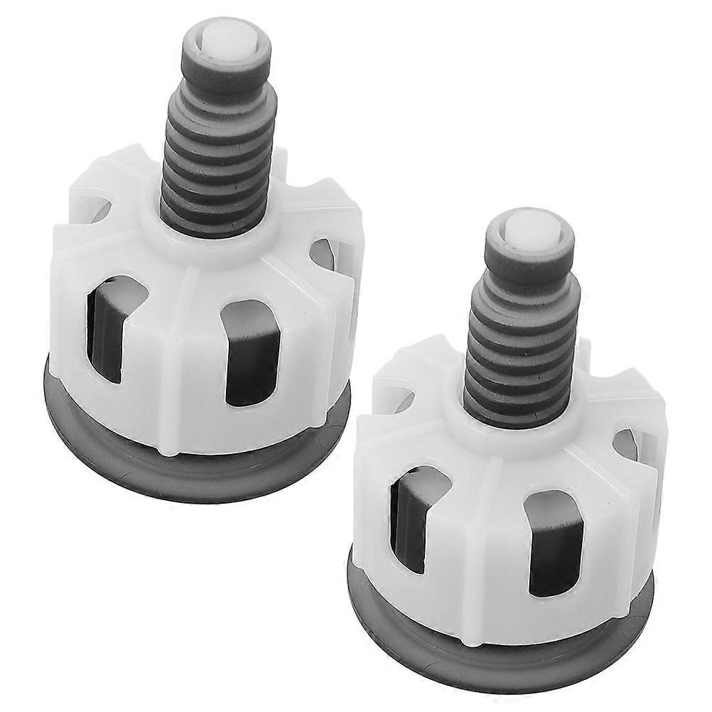 Smart Toilet Flush Button Dual Flush Toilet Tank Push Button Replacement 2Pcs