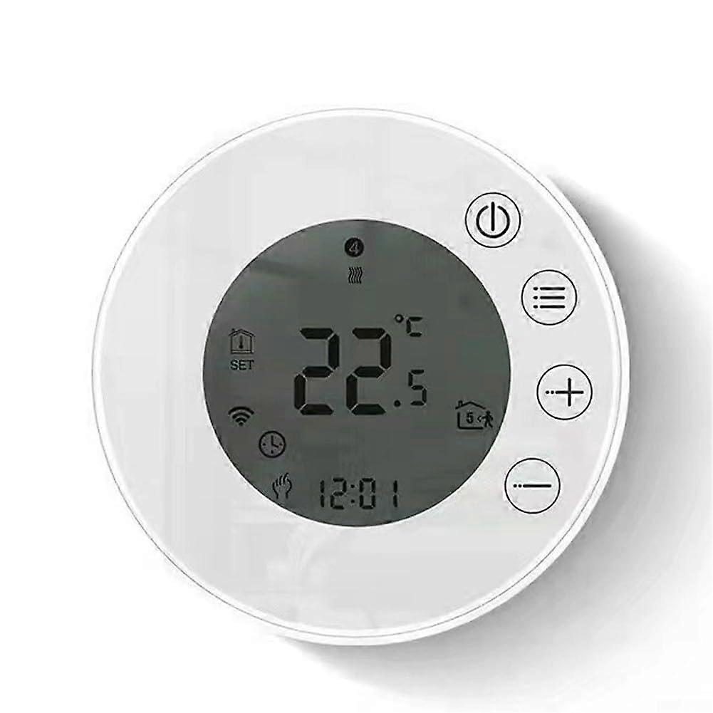 Smart Thermostat WiFi App Control, 7Day Programmable Heating with Child Safety Lock and Energy Saving