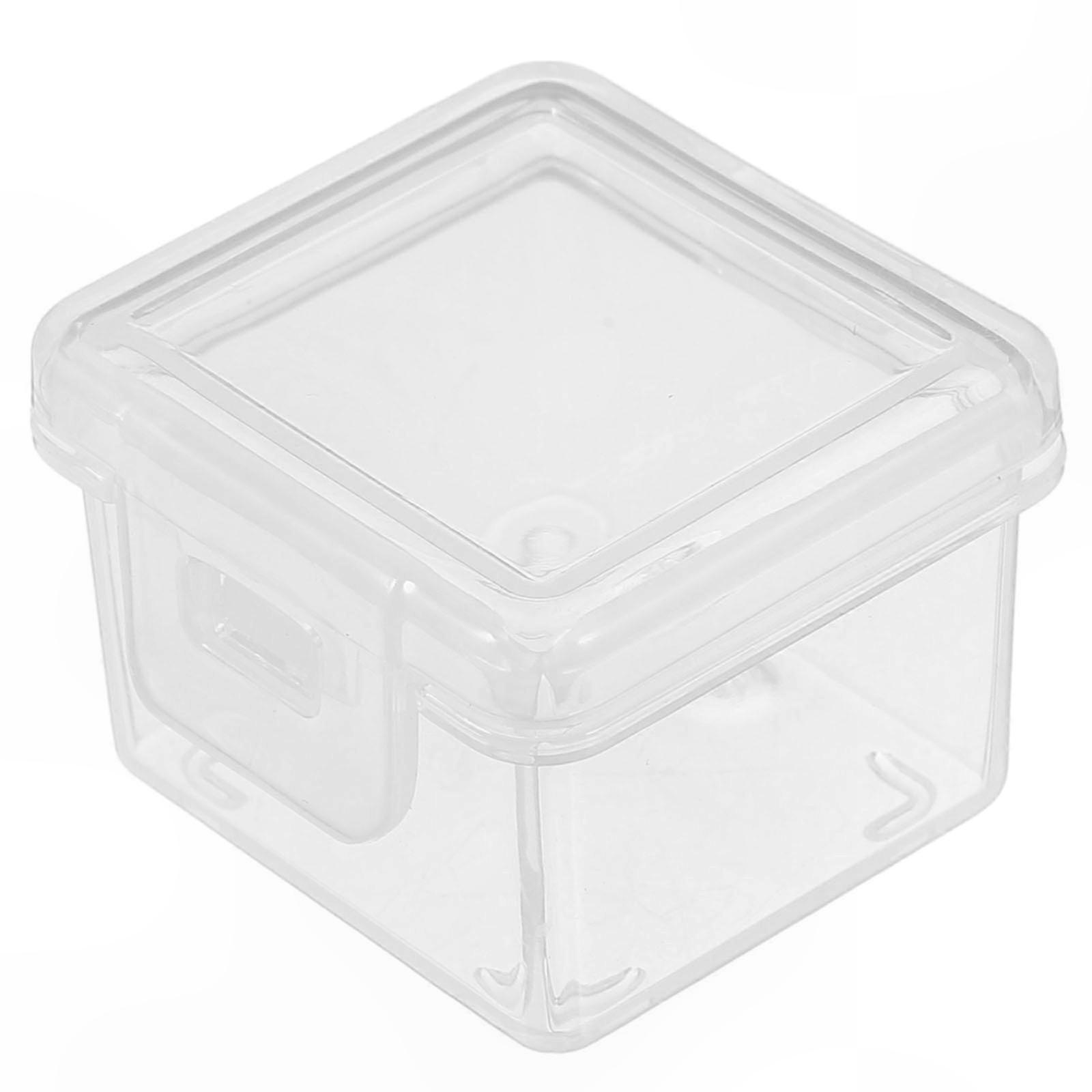 Compact Cheese Storage Box with Lid for Sliced Cheese Organization