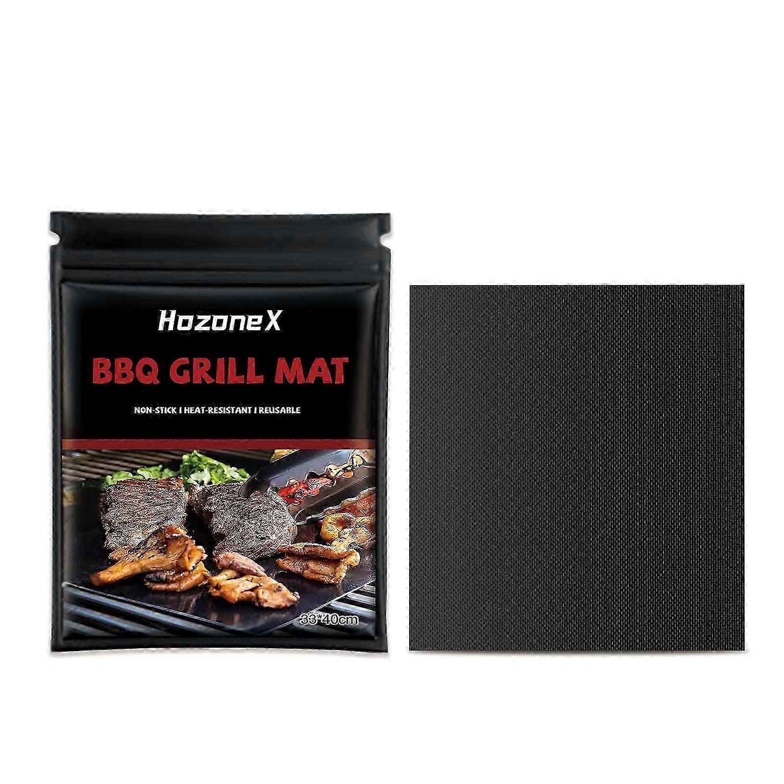 Non-Stick BBQ Mat - High-Temp, Easy Clean, Perfect for Outdoor Grilling & Baking