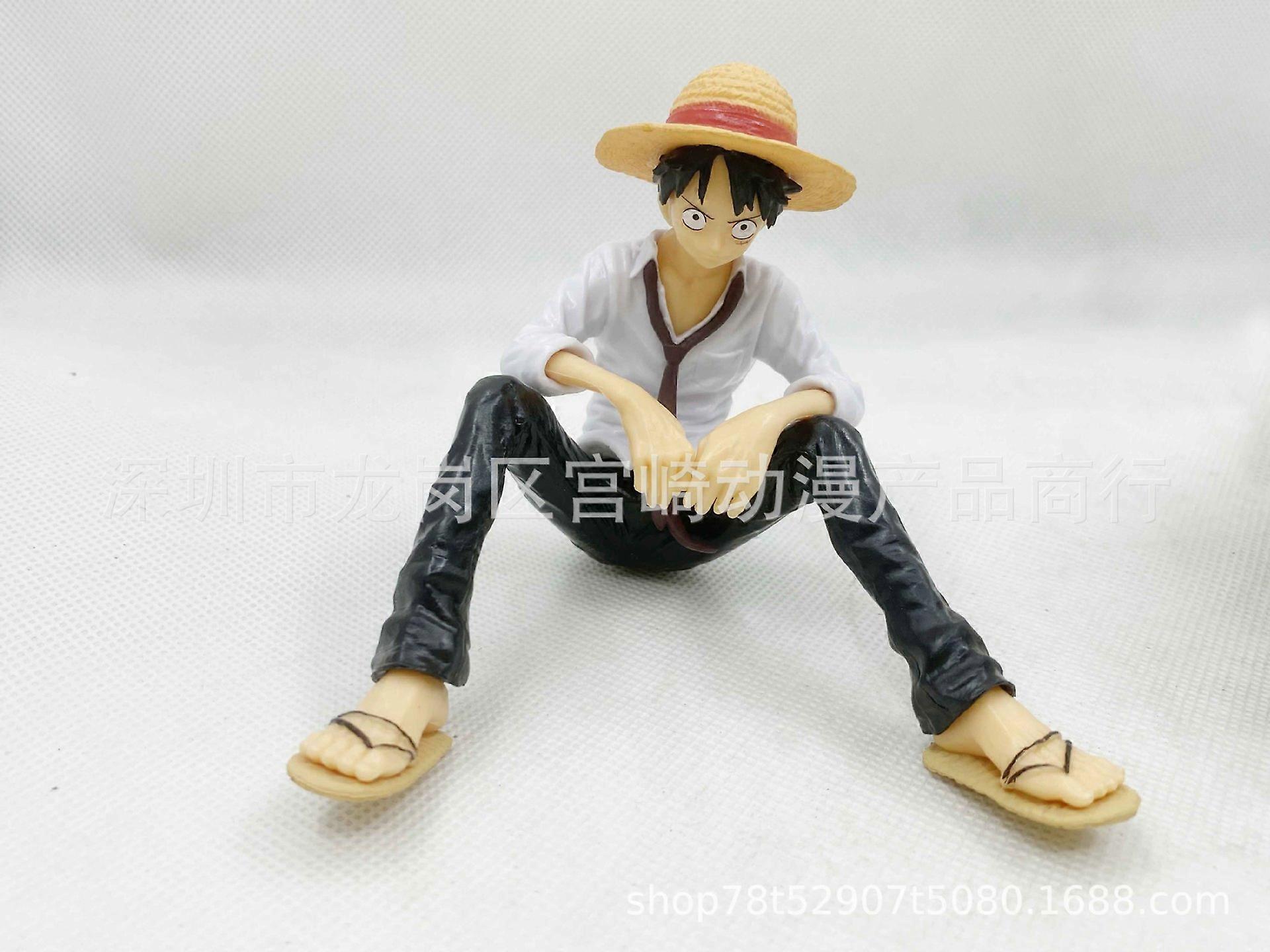 Luffy and Yukino car ornaments, desktop computer ornaments, in-car office center console anime decorative models