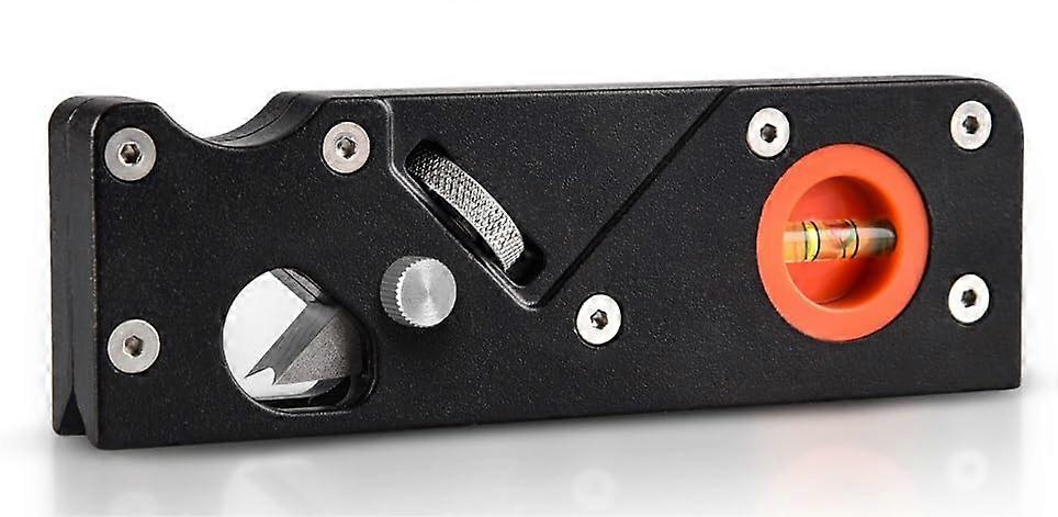 Woodworking Chamfer Planer with Adjustable Depth and 7 Cutter Heads for Carpentry and DIY