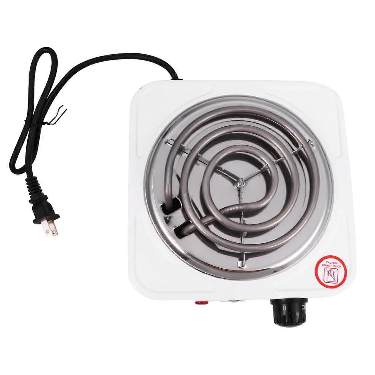 Electric Single Burner Stove with Fast Heating and Adjustable Temperature for Home and Camping
