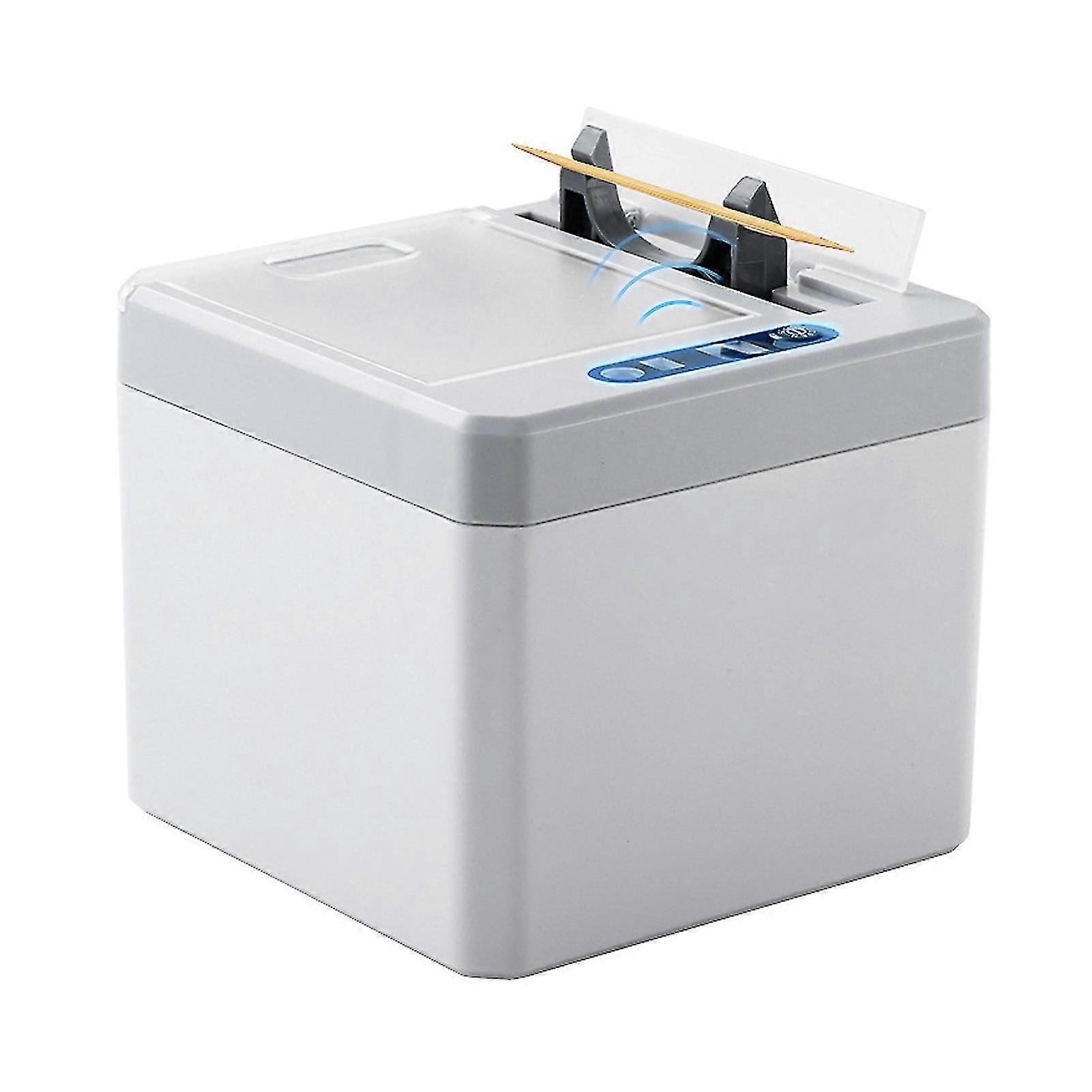 Creative Toothpick Holder Electric Battery Operated Automatic Sensor Toothpick Storage Box For Restaurant
