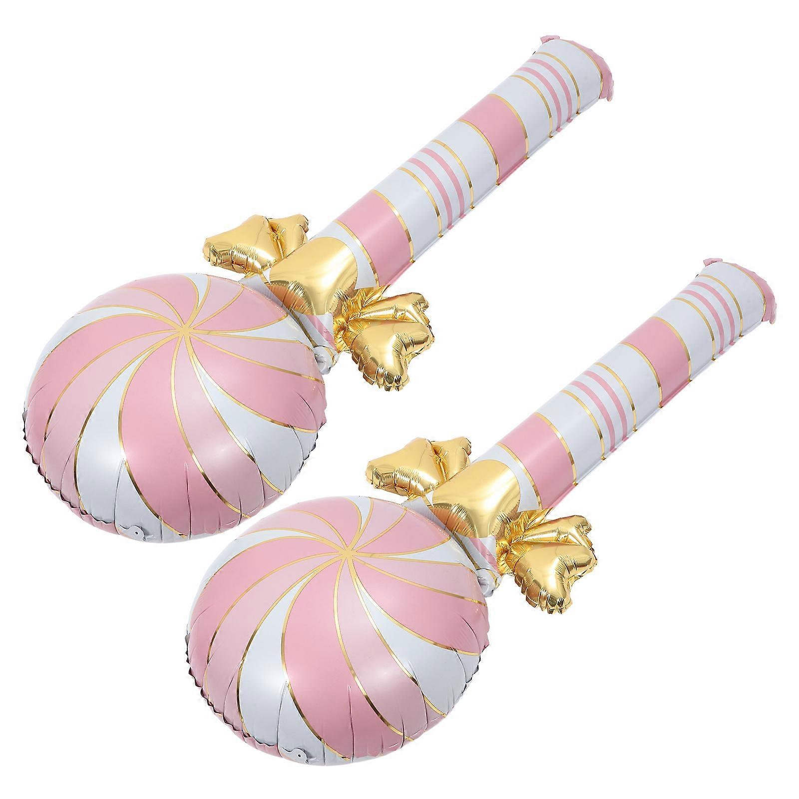 Candy Balloon Christmas Balloon Decoration for Decor with 2Pcs Pack