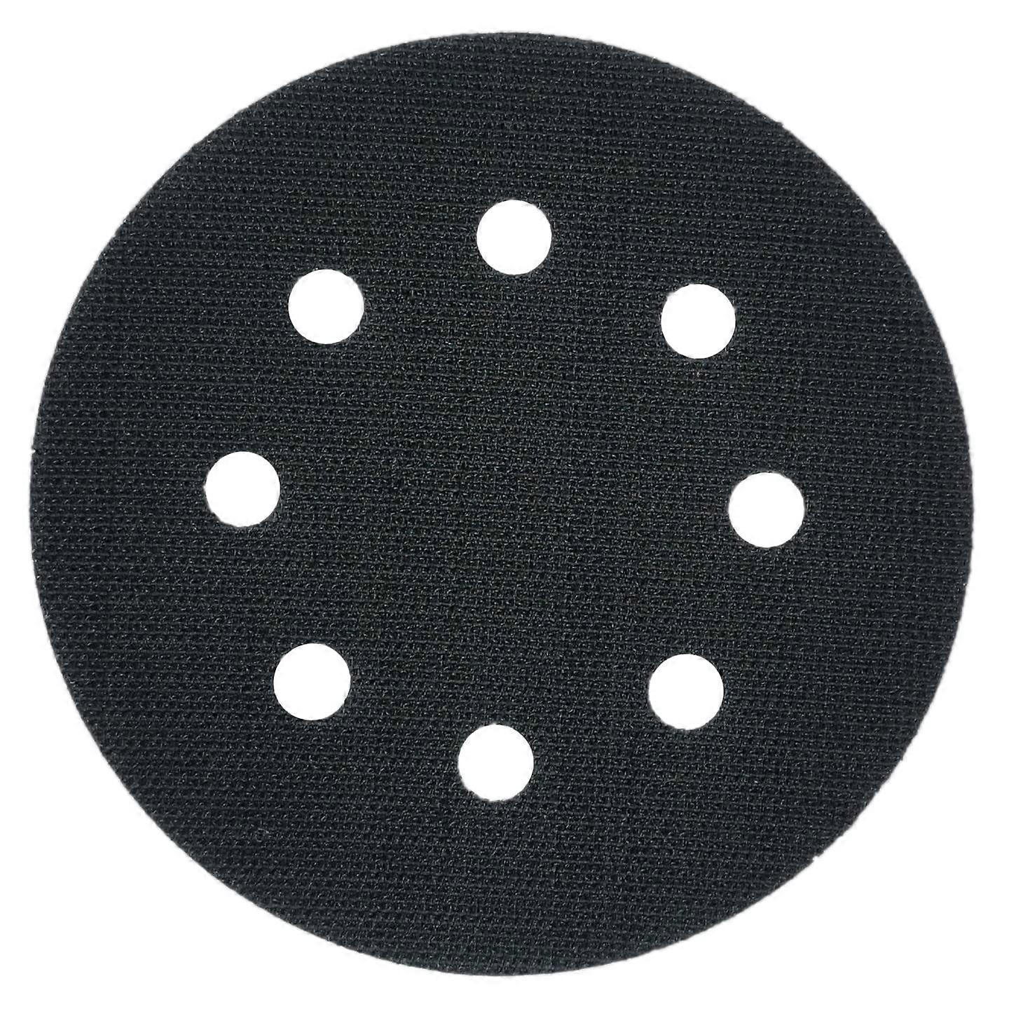 5 Inch Orbital Sander Pad Saver, 8 Hole Hook and Loop Sanding Pad, Silicon Carbide for Random Sander