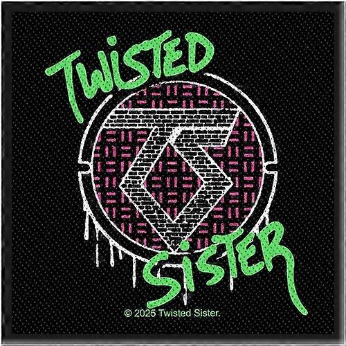 Twisted Sister Spray Logo Patch