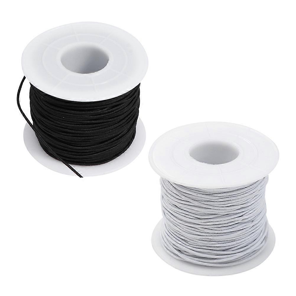 Bracelet Supply Elastic String for Bracelets 2 Rolls DIY Making