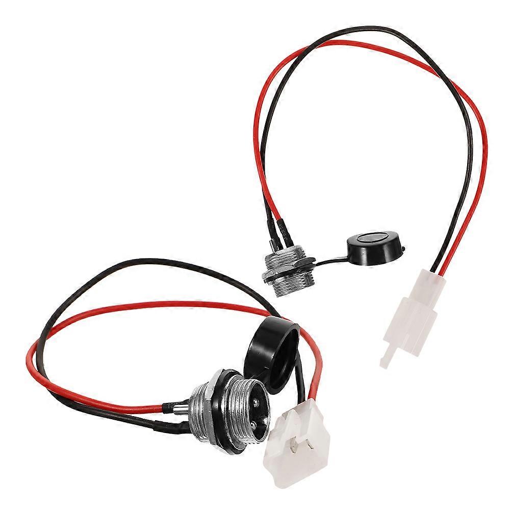 2pcs Electric Scooter Charger Port Connector Plug Replacement Charging Harness Cable Scooter Parts