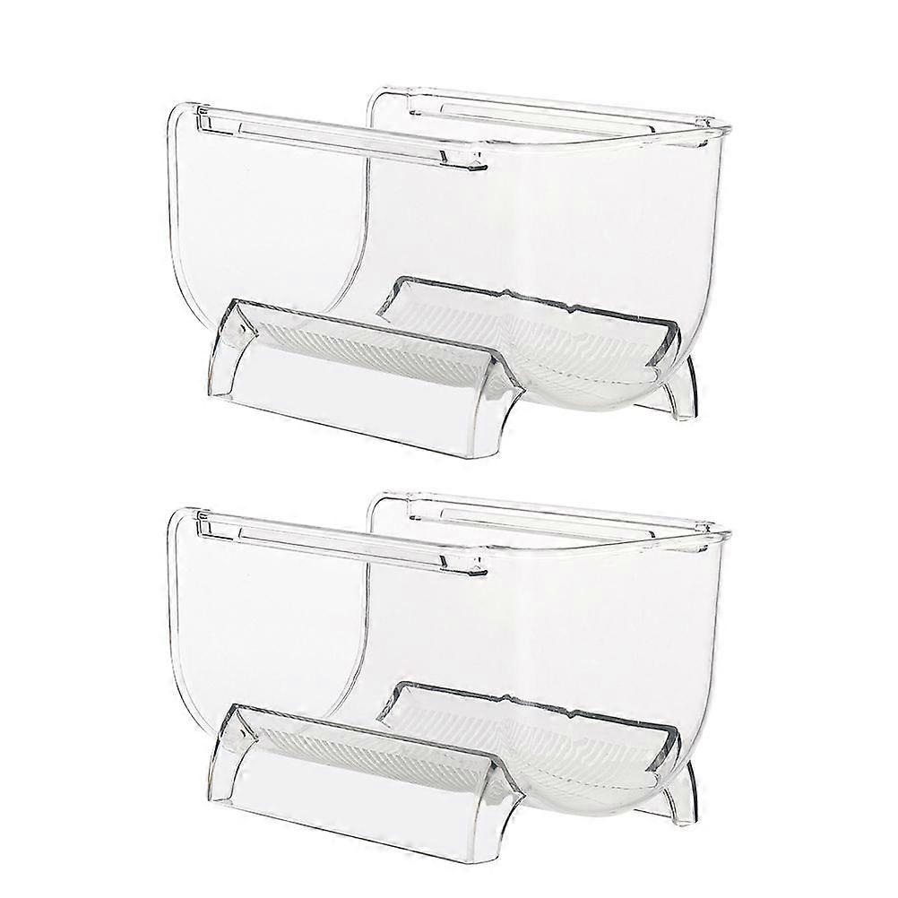 2Pcs Stackable Wine Racks Drawer Style Wine Bottle Stand Water Bottle Holder