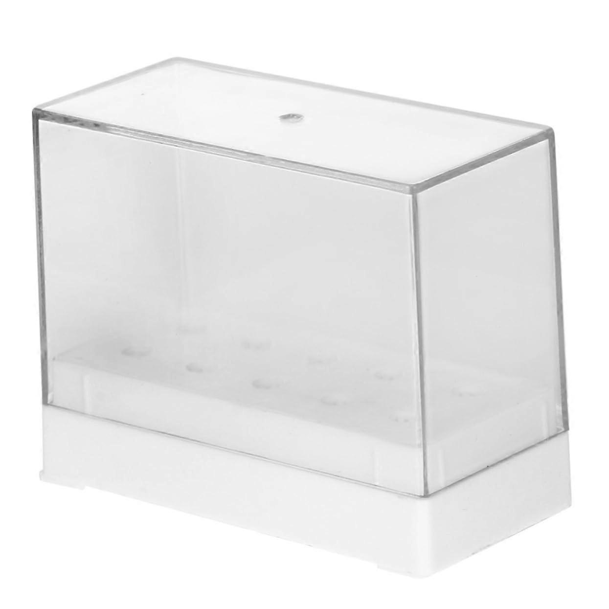 Nail Drill Bit Holder Organizer with Compact Storage Stand for Salon and Home Use