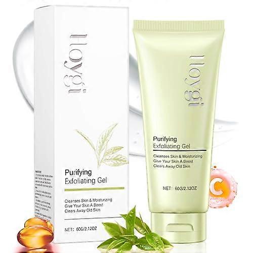 Exfoliating Face Scrub Gel with Deep Cleansing and Hydration for All Skin Types