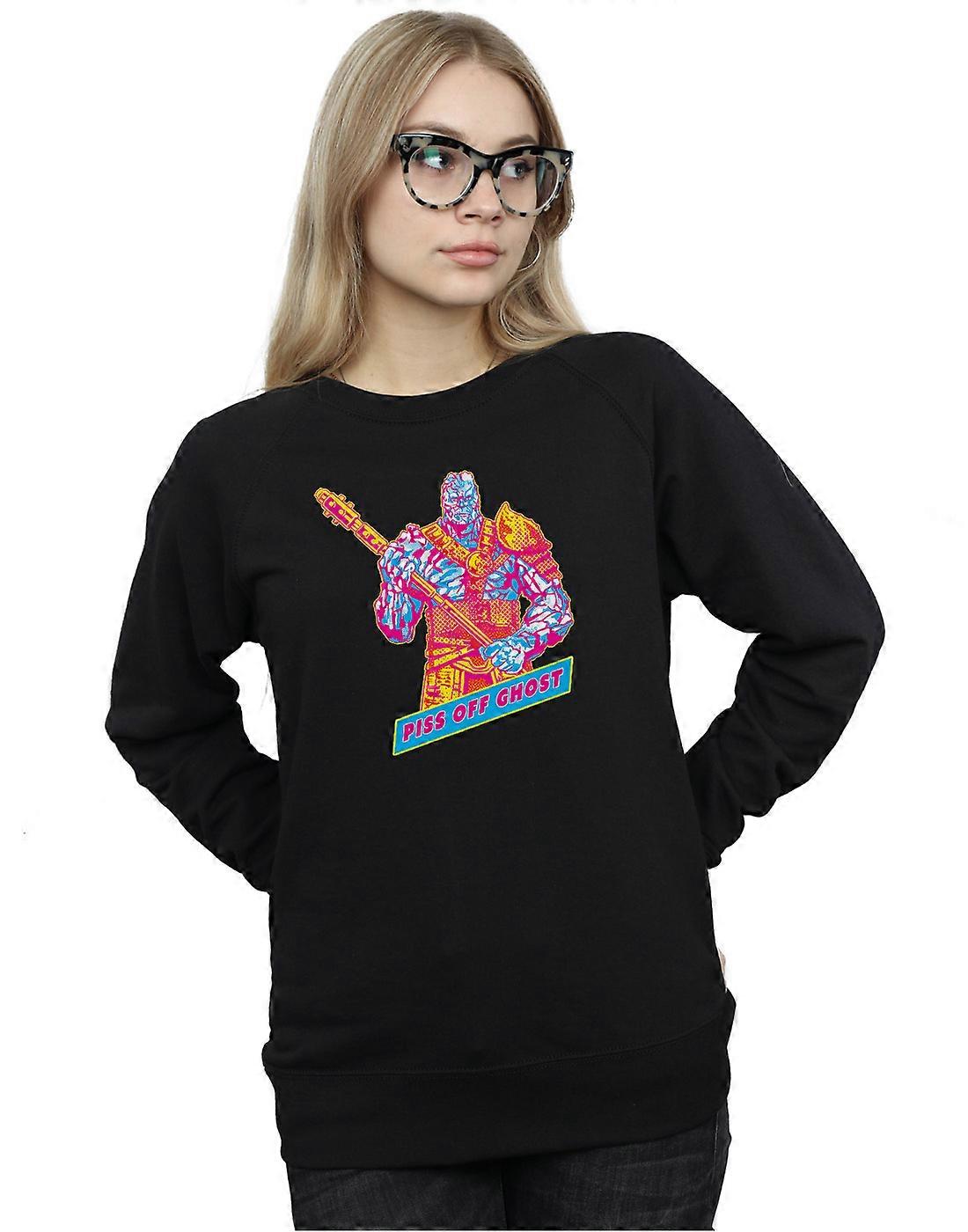 Marvel Women's Thor Ragnarok Korg's Ghost Sweatshirt