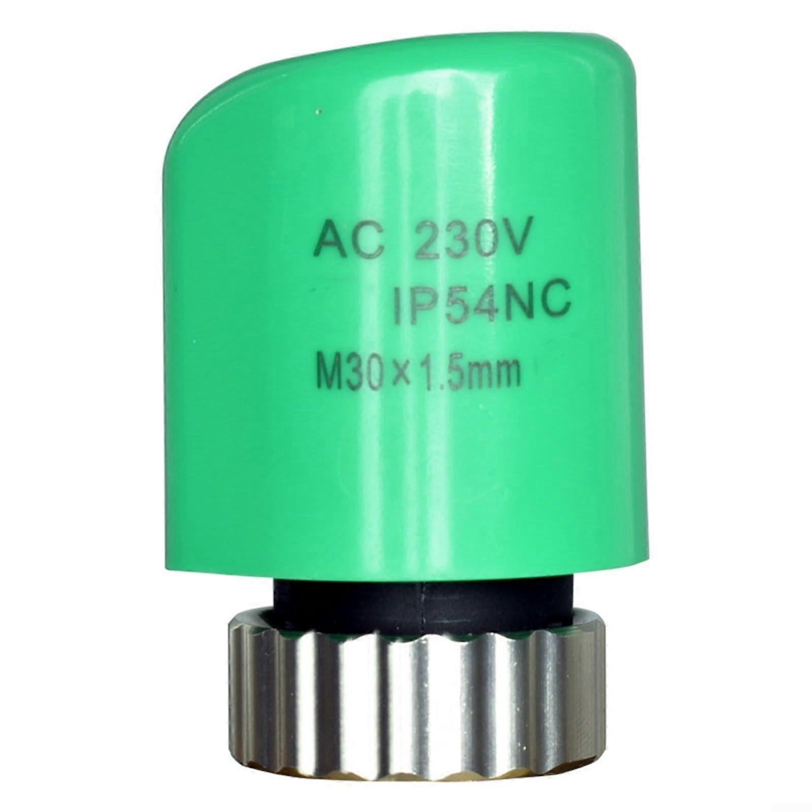 Underfloor Heating Actuator 230V IP54 110N Thrust 2Wire Compact Design for Efficient HVAC Control