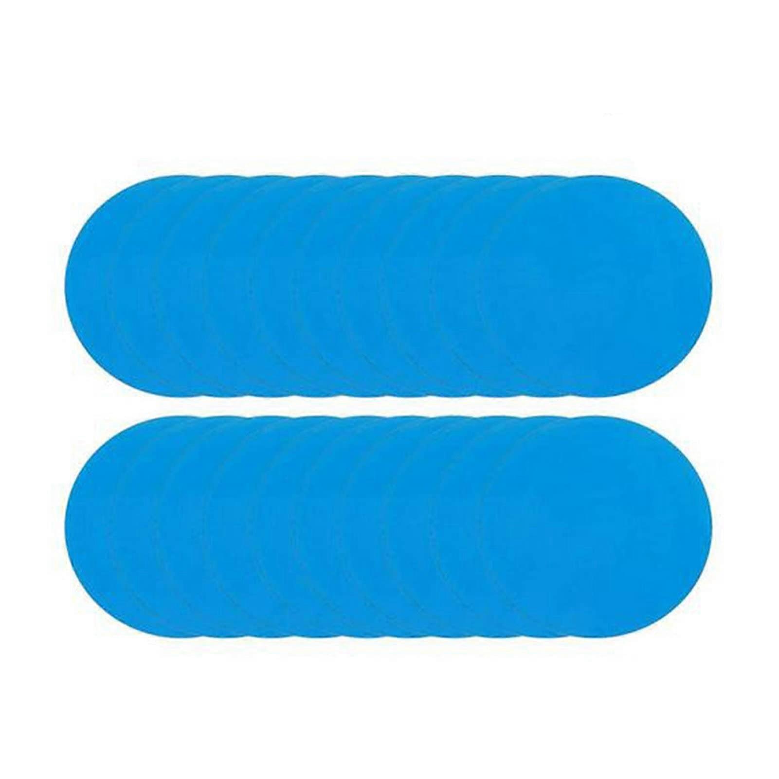 PVC  Patch Kit for Inflatable Lifebuoy and Pool, SelfAdhesive Waterproof Vinyl 20Pcs (A)
