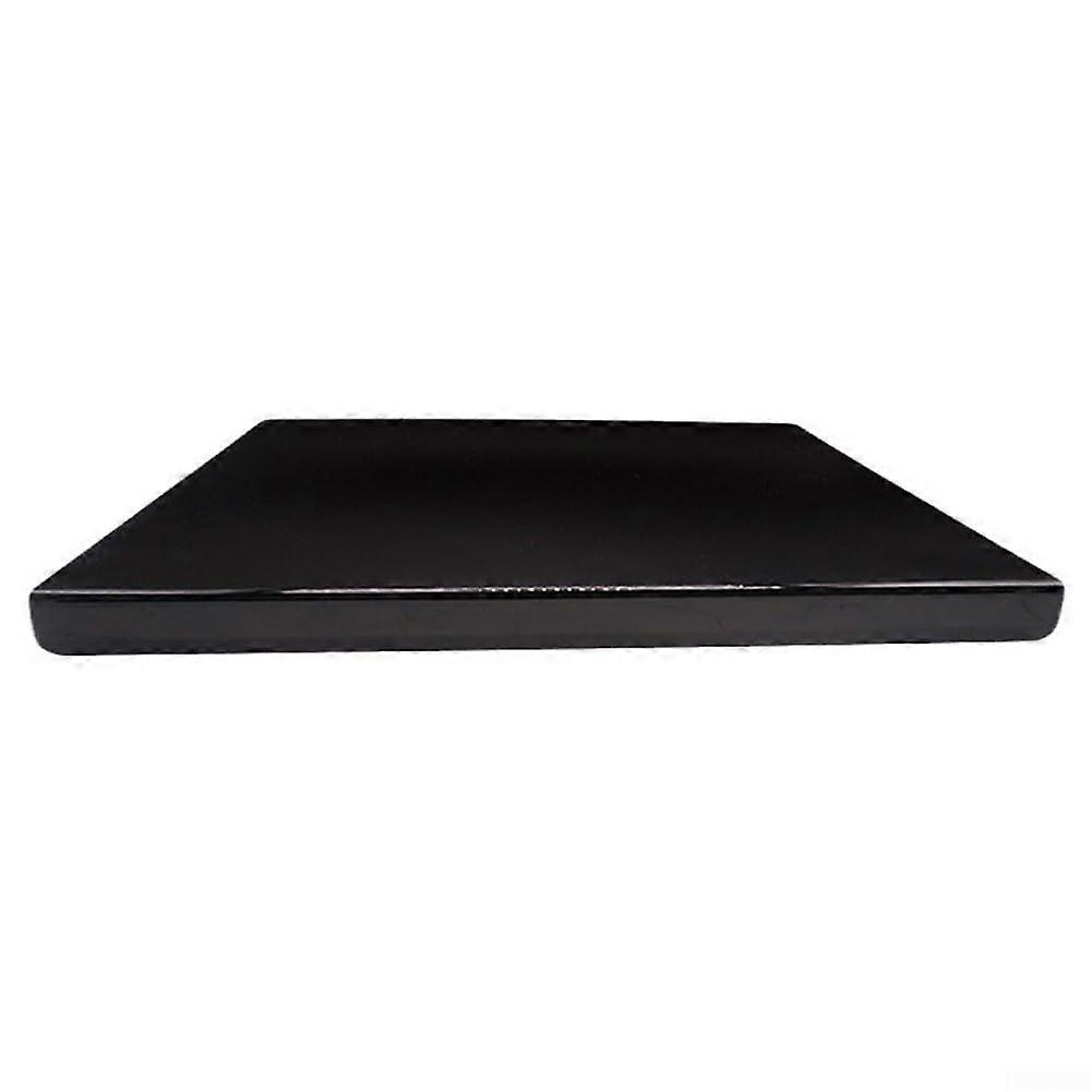 Black Acrylic Cutting Board with Counter Lip, AntiSlip Kitchen Countertop Protector Large