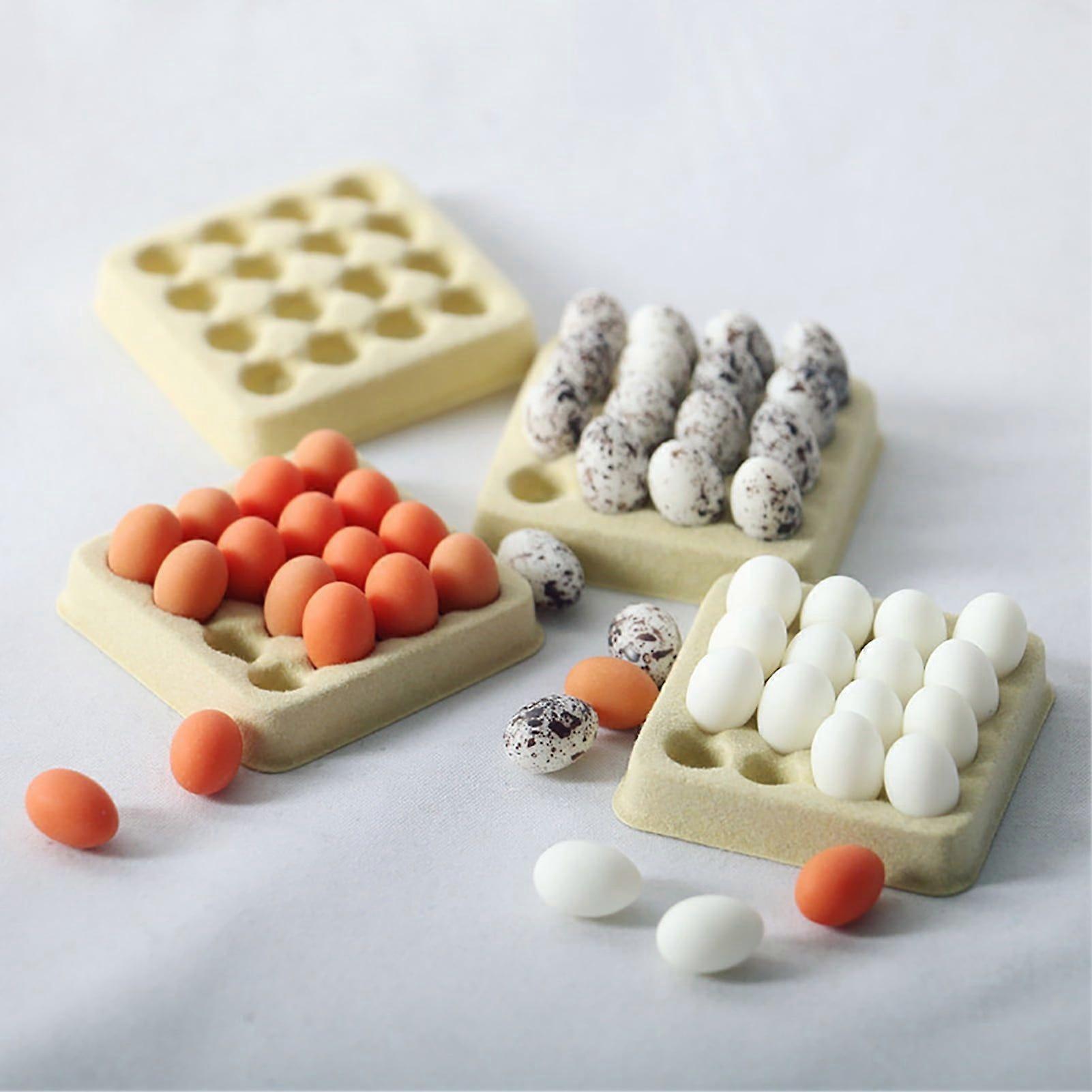 Mini Egg Model - Fine Workmanship Plastic Mini Egg Model, Convenient to Store