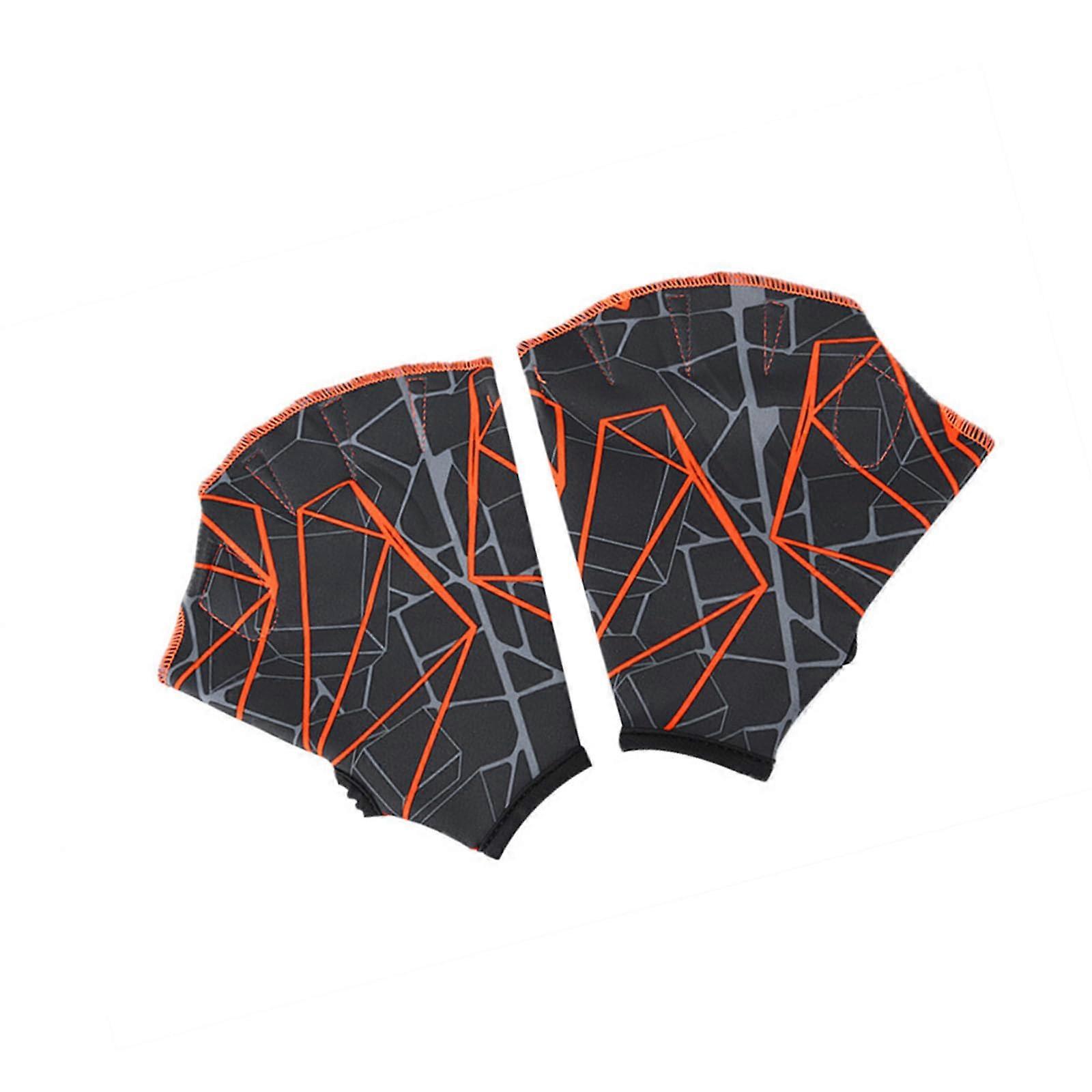 Swimming Training Gloves for Adults  Neoprene Webbed Design Boost Speed and Stroke Efficiency