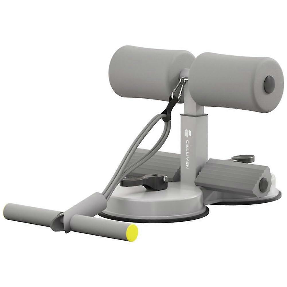 Sit Up Assistant Bar with ExtraLarge Suction Cups, 3Level Adjustable Ab Workout Equipment for Home