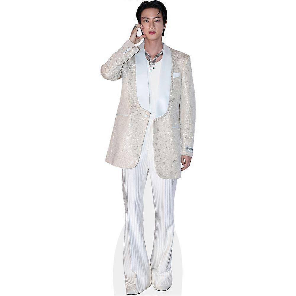 Jin (Suit) Cardboard Cutout (lifesize OR mini size). Standee. Stand Up.