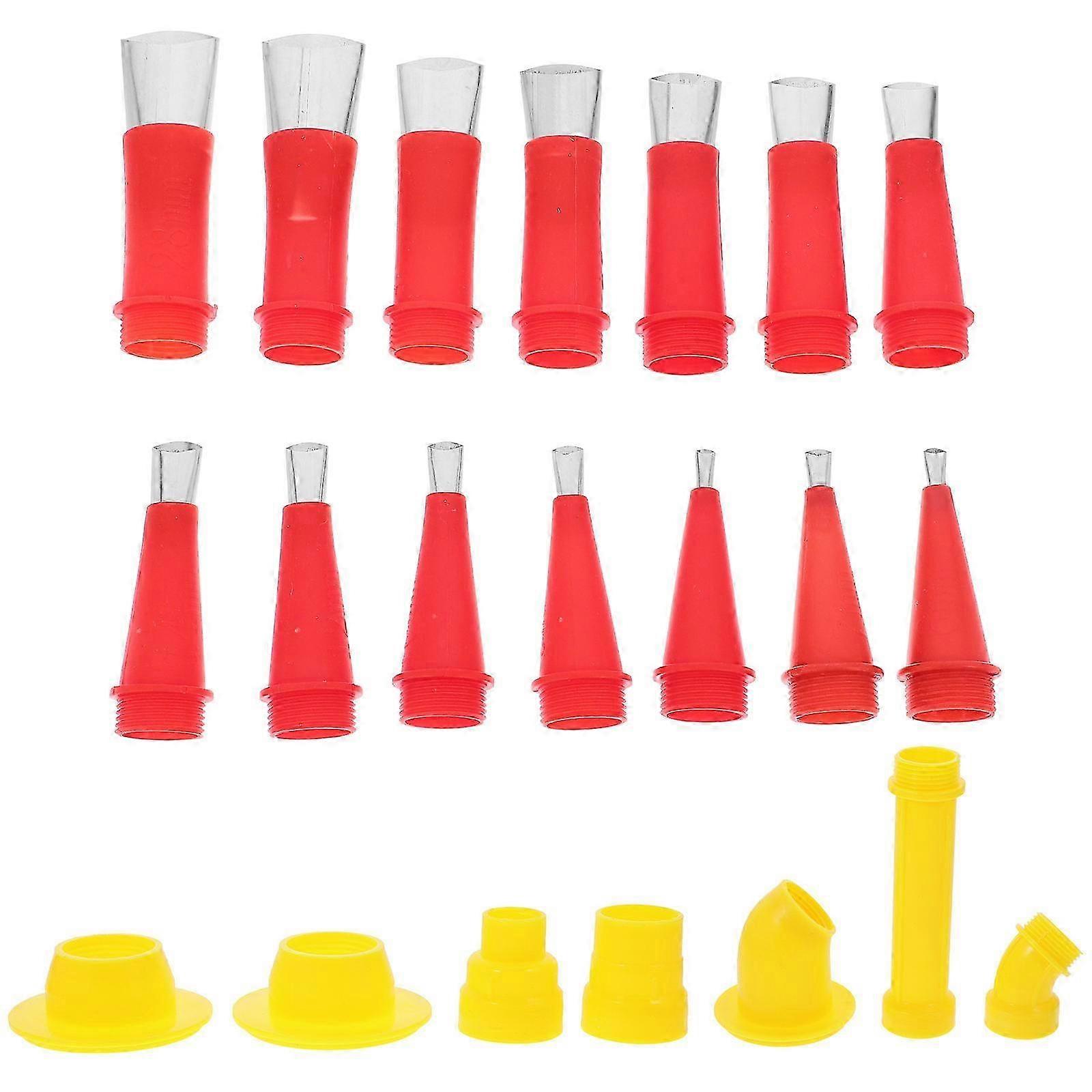 Caulking Tips Nozzles Applicator Tool Kit For Professionals Easy To Use Cylindrical Shape 1Set