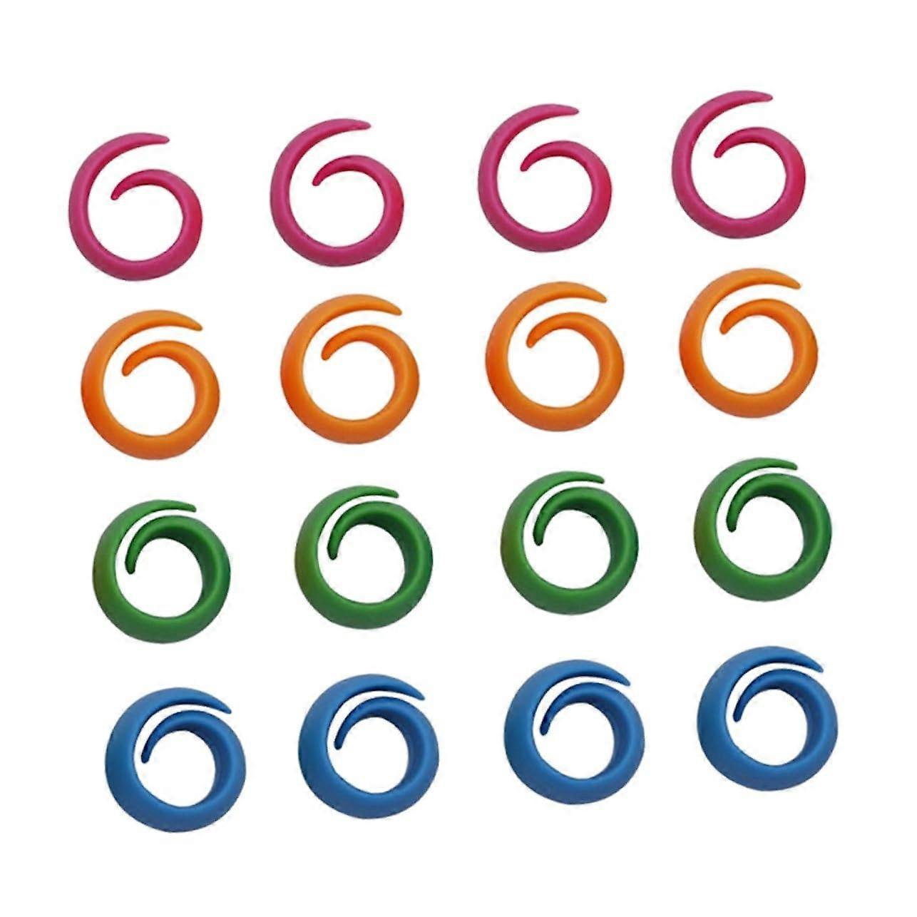 50pcs Sewing Thread Spool Huggers and Bobbin Holders, Reusable Silicone Clips Prevent Tangles