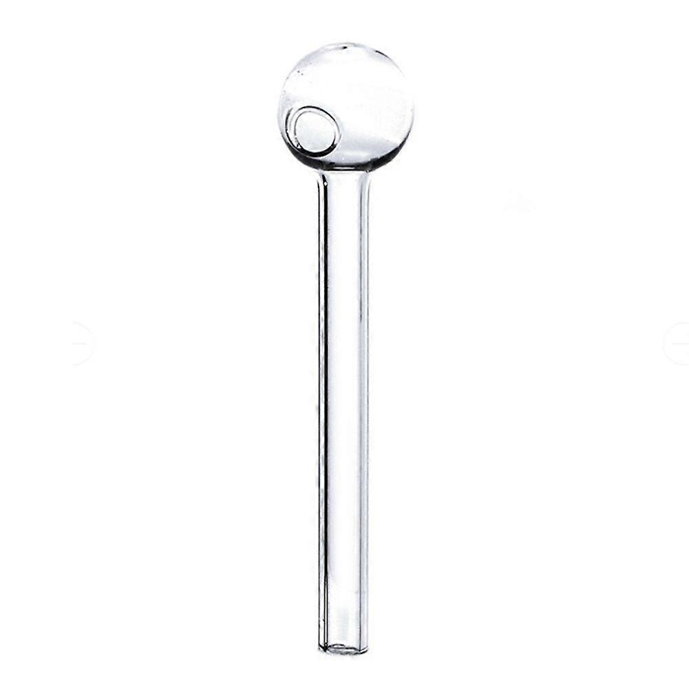Transparent Straw Drink Glass Straws with Bubble Ball, Bubble Pipe C