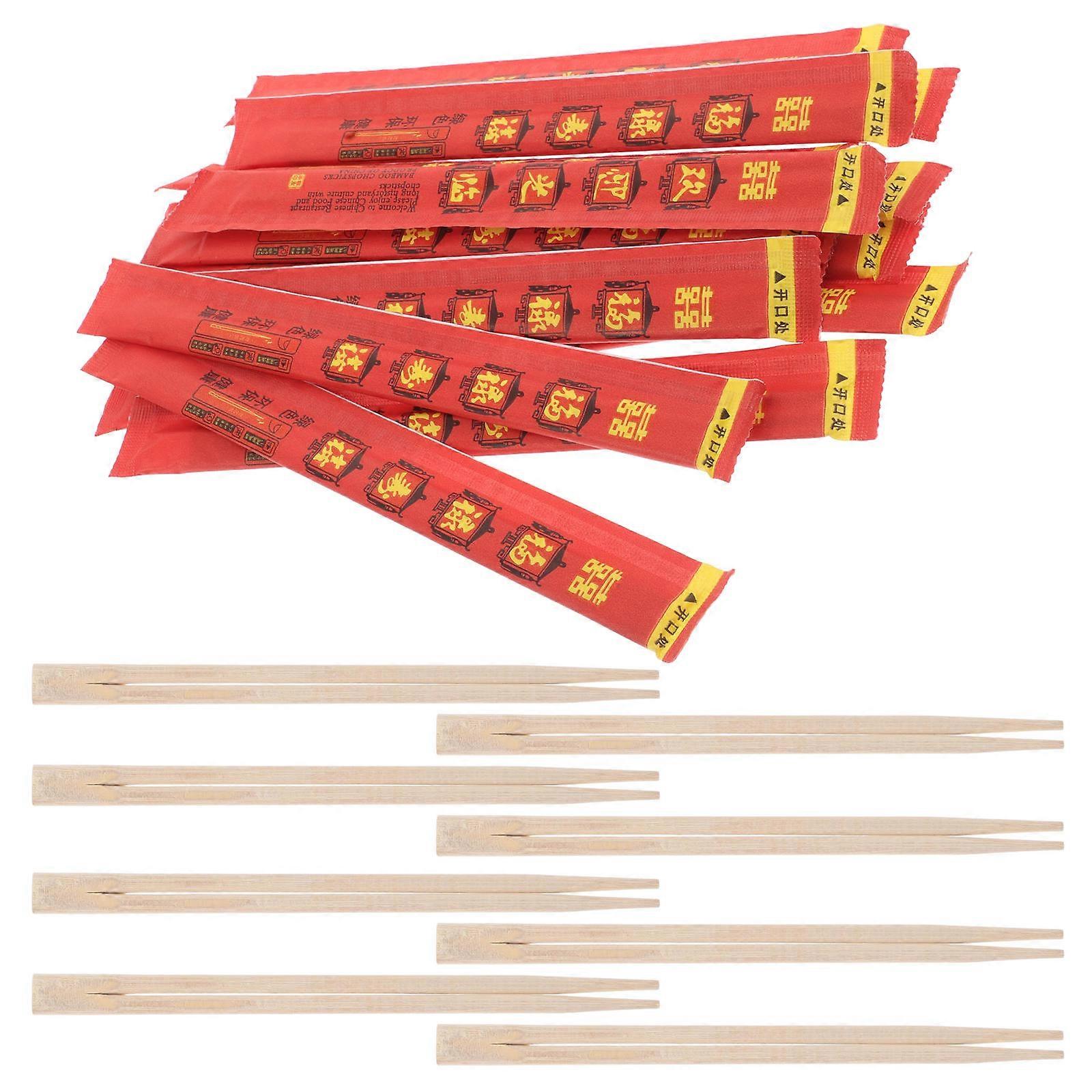 Wedding Disposable for Banquets 38Pairs Individually Wrapped Red